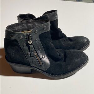 Fly London Suede Ankle Boots 39